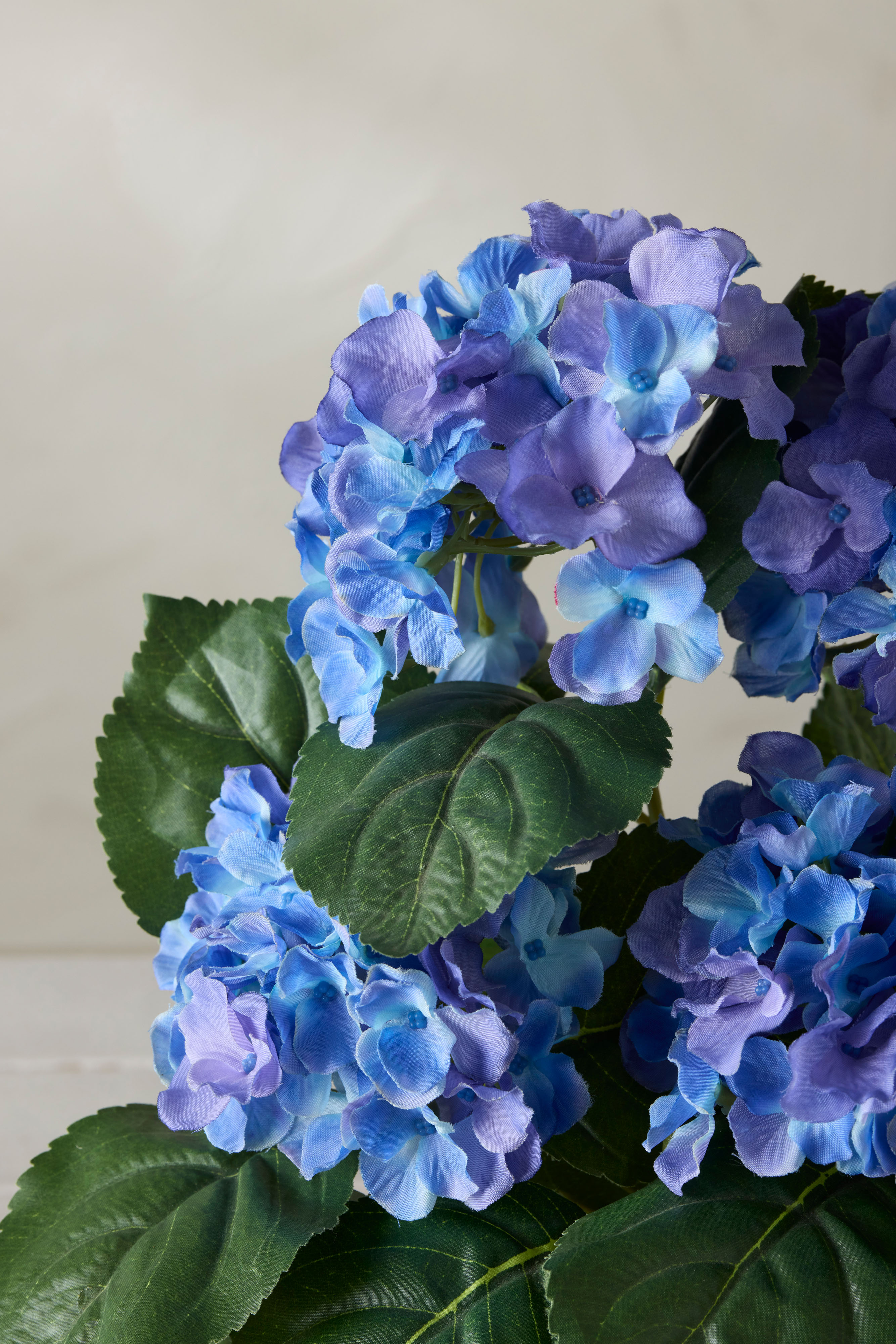 Konstgjord blå Hortensia 37cm