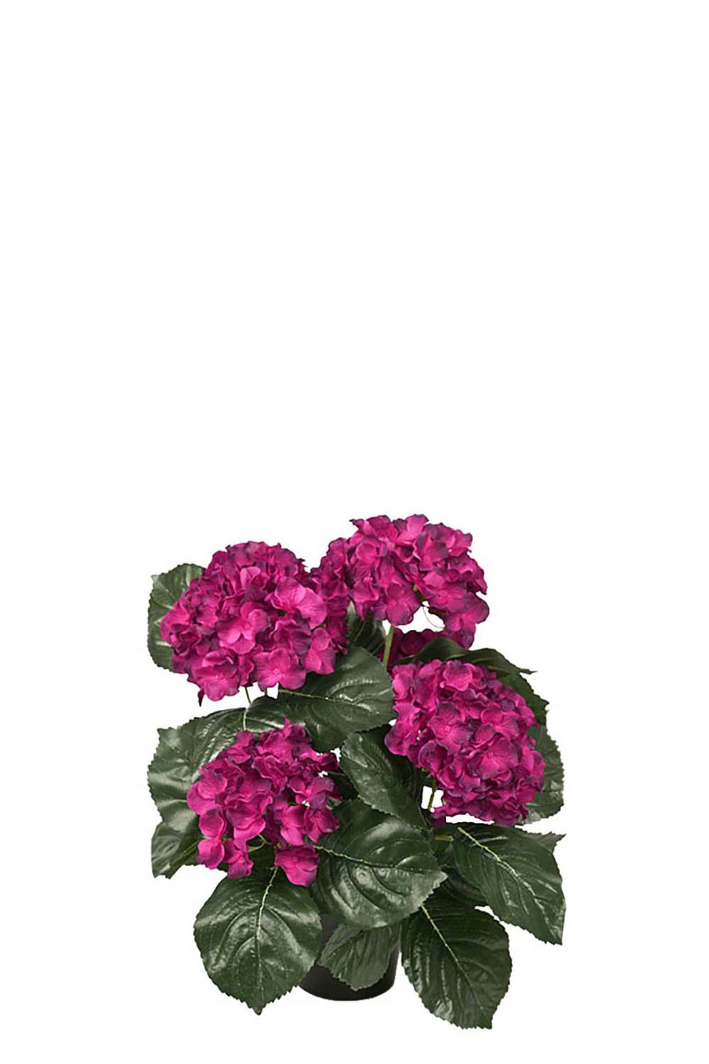 Konstgjord röd Hortensia 37cm