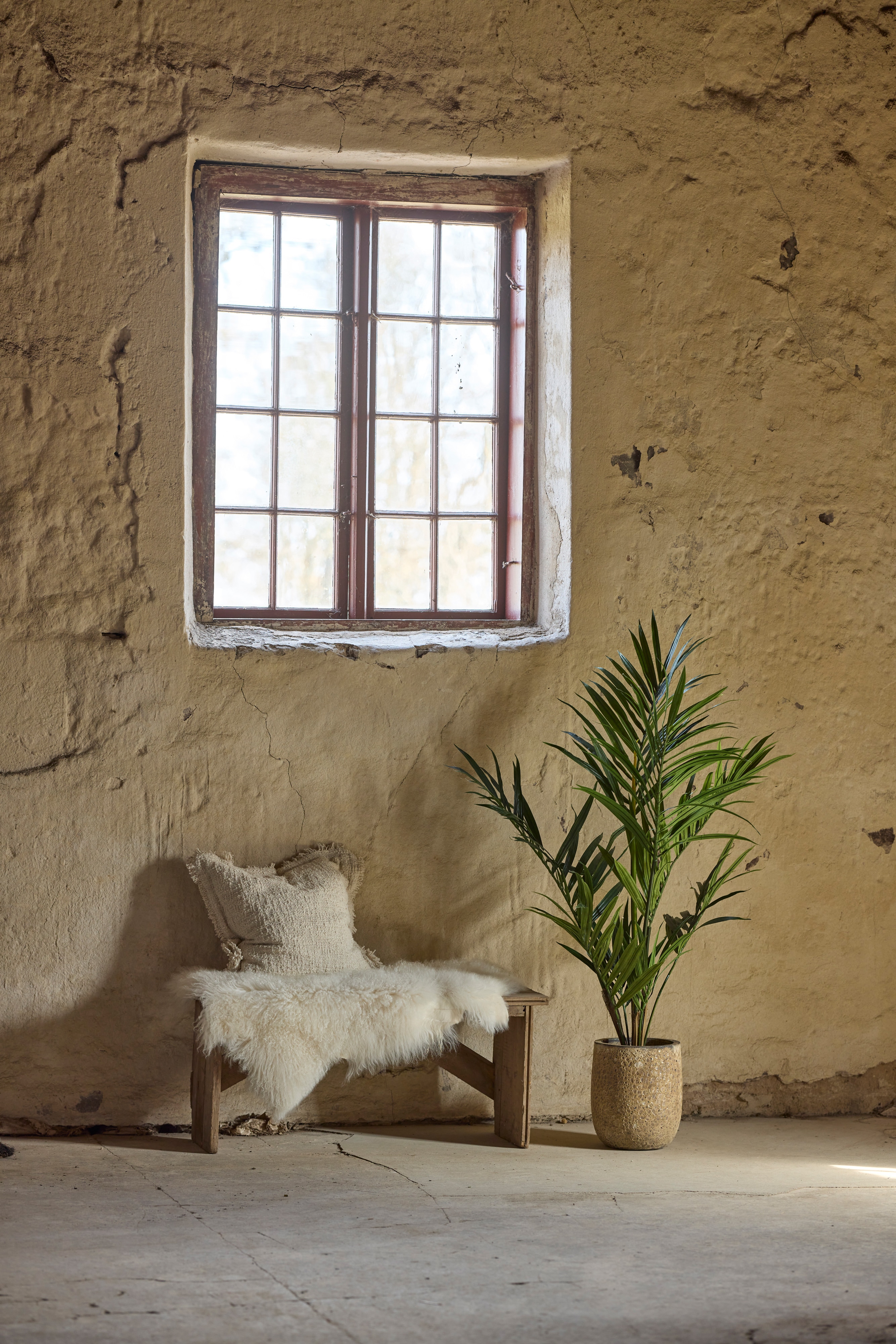 Konstgjord grön Kentia Palm 120cm