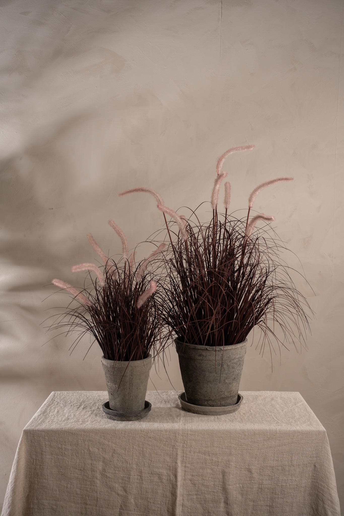 Konstgjord burgundy Gräs 90cm