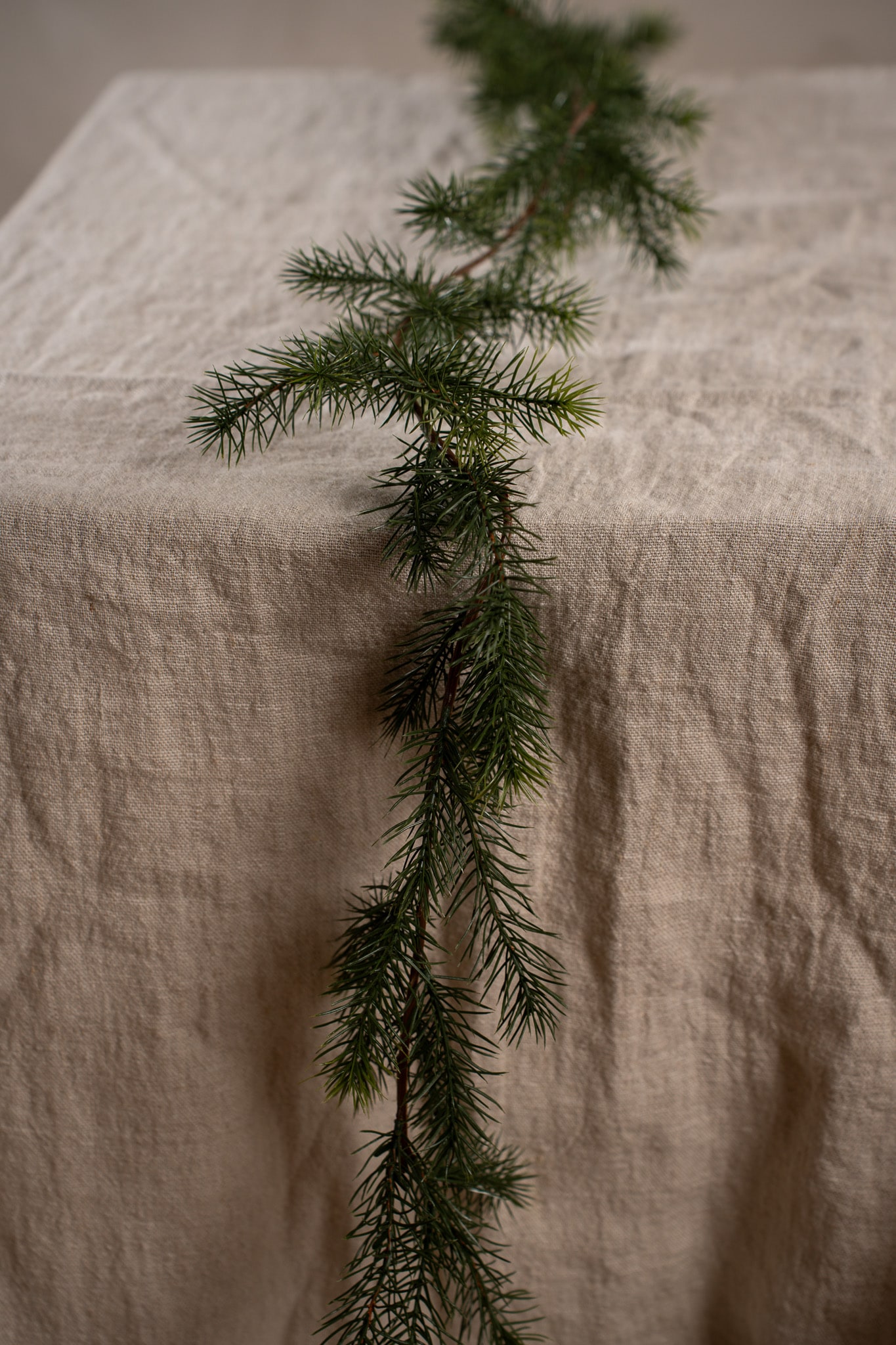 Konstgjord grön Grangirlang 160cm