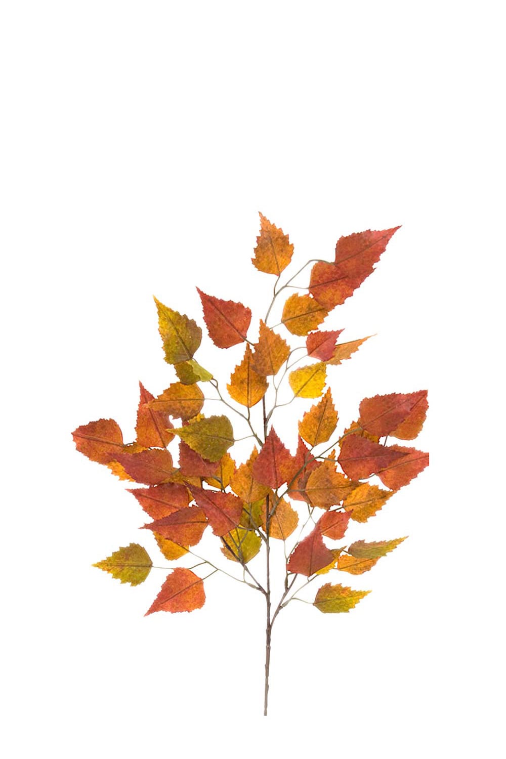 Konstgjord orange Höstkvist 65cm