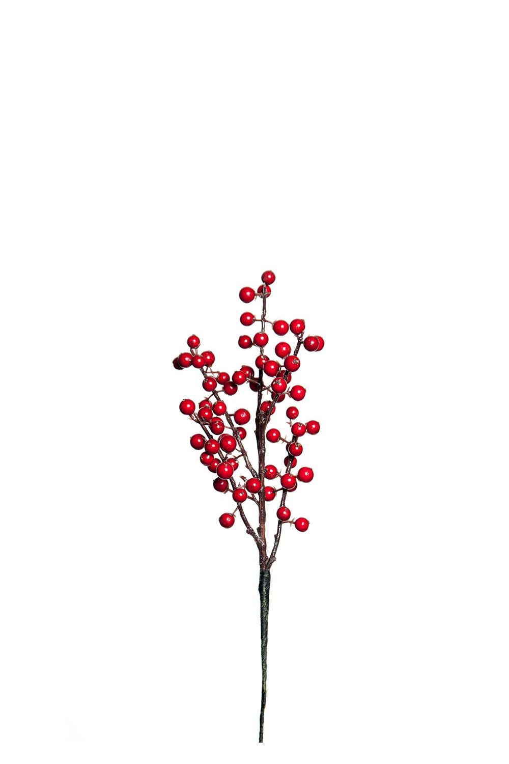 Konstgjord röd Bärkvist, 35cm