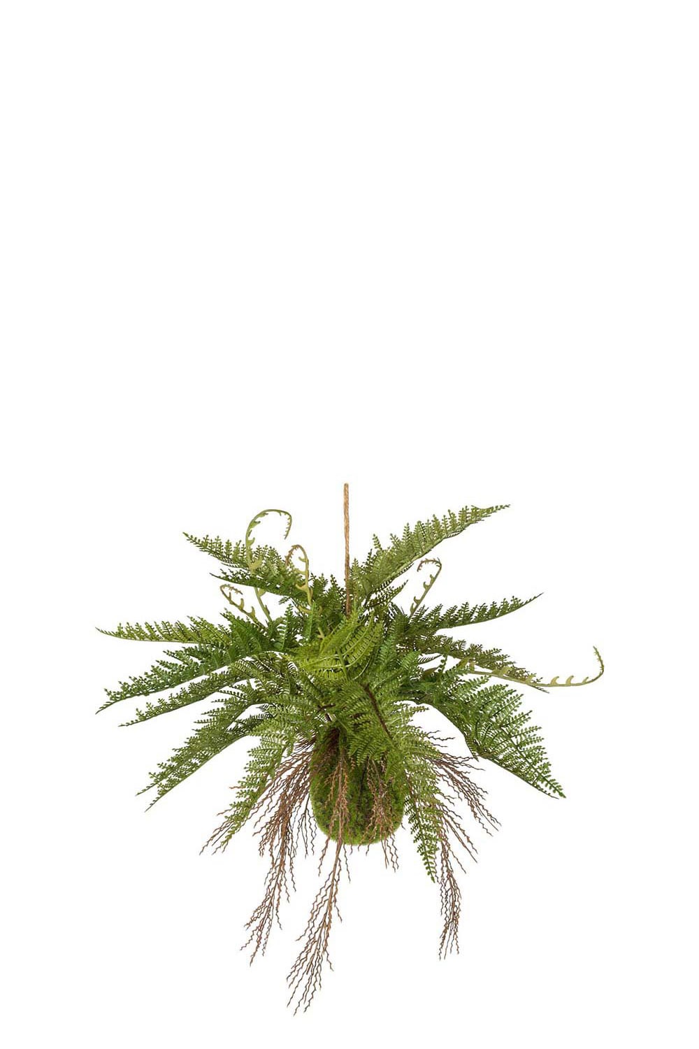 Konstgjord grön Ormbunke 35cm