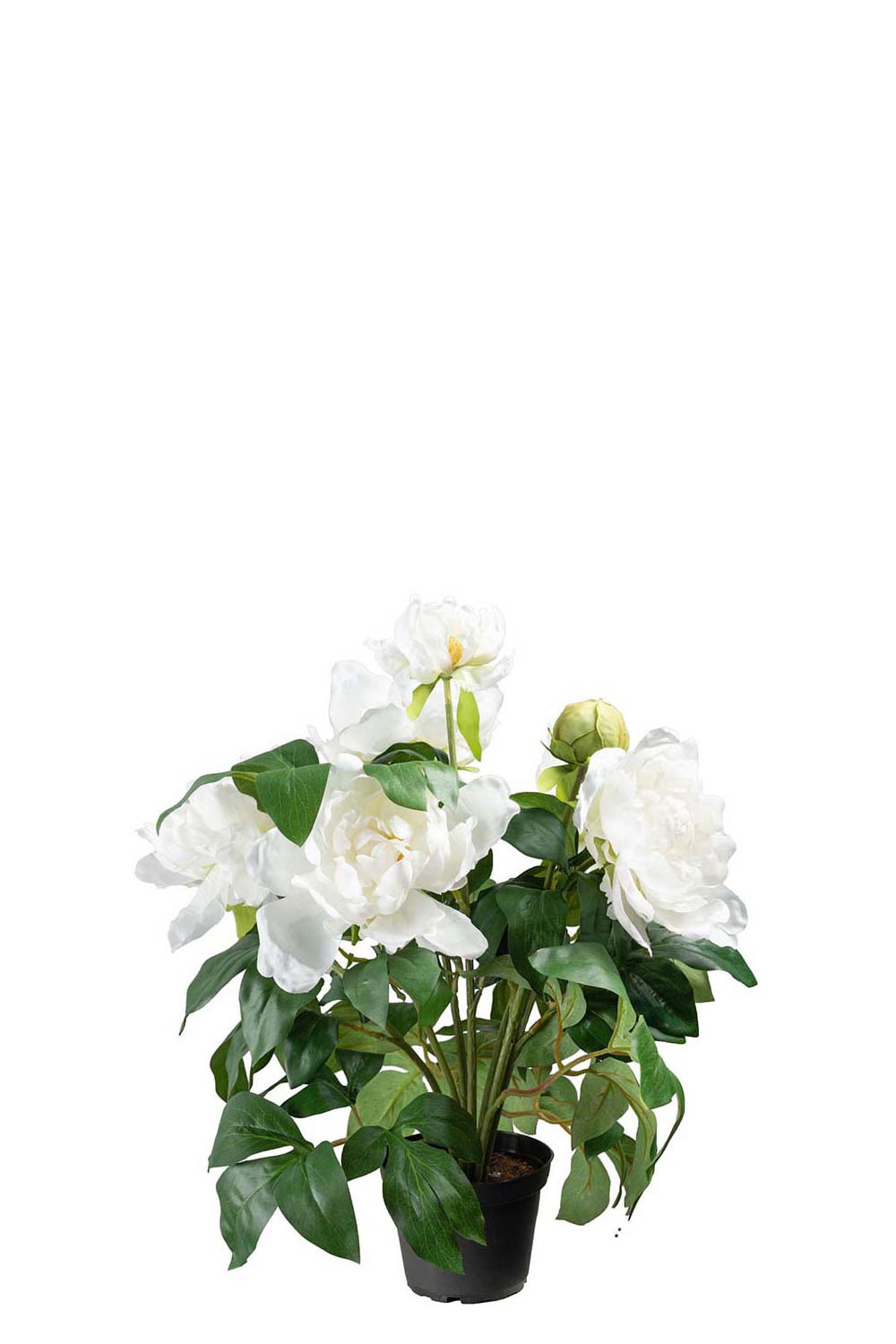 Konstgjord vit Pion 40cm