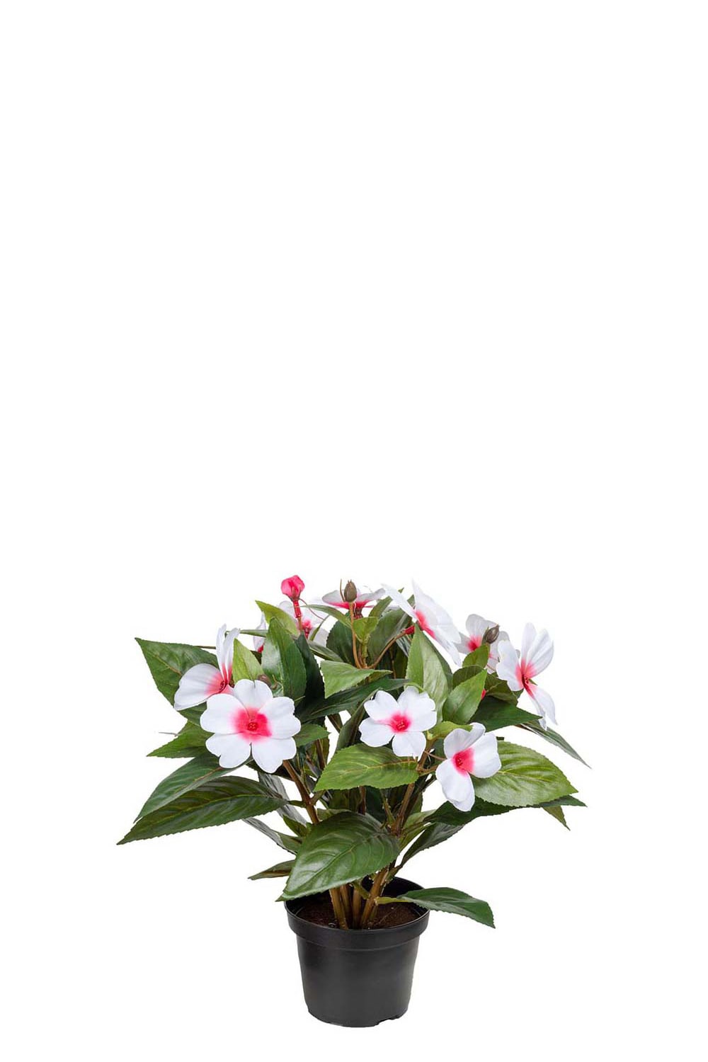 Konstgjord rosa Lyckliga Lotta 30cm